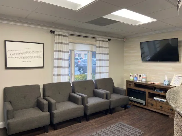 Office tour waiting area